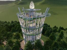 새로운 랜드마크, 가평군 북면 스카이 타워 개장  기사 이미지