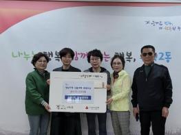 구리시 수택2동, 산불피해가구 지원 위한 성금과 후원물품 전달받아 기사 이미지