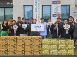 가평을 사랑하는 사람들의 모임, 가평읍에 성품 전달 기사 이미지