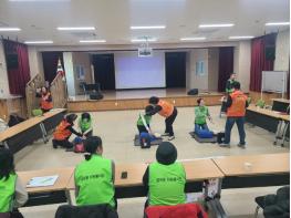 남양주시 다산2동 자원봉사단, 2월 정기회의서 심폐소생술 교육 실시 기사 이미지